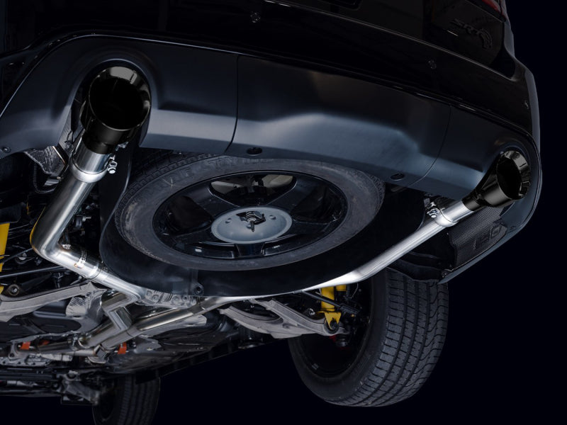 Load image into Gallery viewer, AWE Tuning 18-23 Dodge Durango SRT &amp; Hellcat Track Edition Exhaust - Diamond Black Tips
