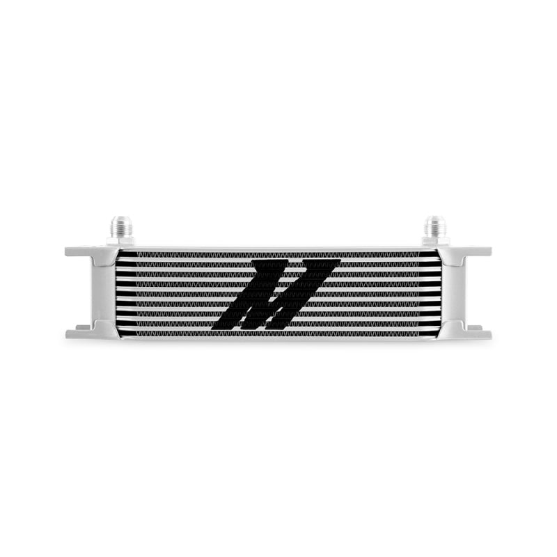 Load image into Gallery viewer, Mishimoto Universal -8AN 10 Row Oil Cooler - Silver
