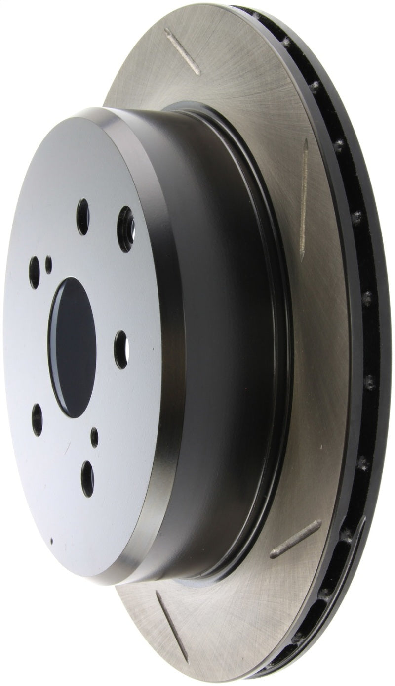 Load image into Gallery viewer, StopTech Power Slot 86-92 Supra ALL Rear Left SportStop Slotted Rotor
