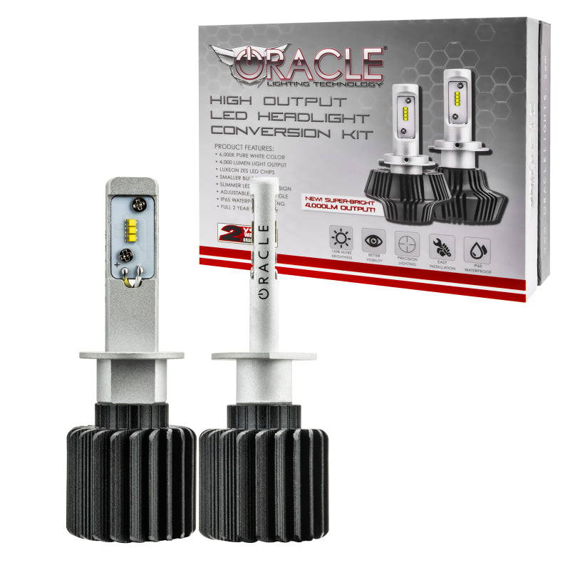 Load image into Gallery viewer, Oracle H1 4000 Lumen LED Headlight Bulbs (Pair) - 6000K
