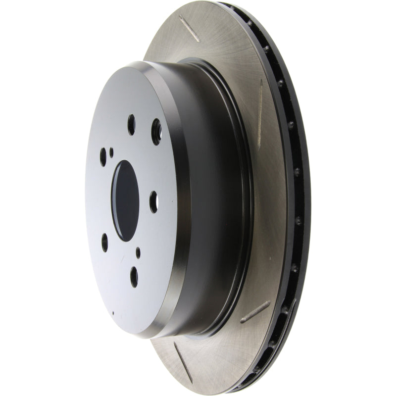 Load image into Gallery viewer, StopTech Power Slot 86-92 Supra ALL Rear Left SportStop Slotted Rotor
