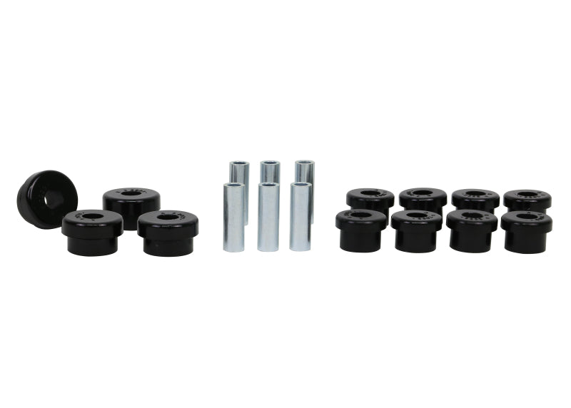 Load image into Gallery viewer, Whiteline Plus 88-00 Honda Civic / 88-9/95 CRX Rear Control Arm - Lower Inner &amp; Outer Bushing Kit
