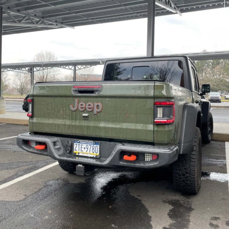 Load image into Gallery viewer, Oracle Rear Bumper LED Reverse Lights for Jeep Gladiator JT w/ Plug &amp; Play Harness - 6000K
