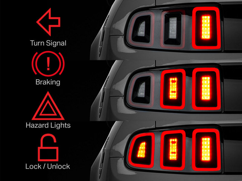 Load image into Gallery viewer, Raxiom 10-22 Ford Mustang Tail Light Sequencer (Plug-and-Play)
