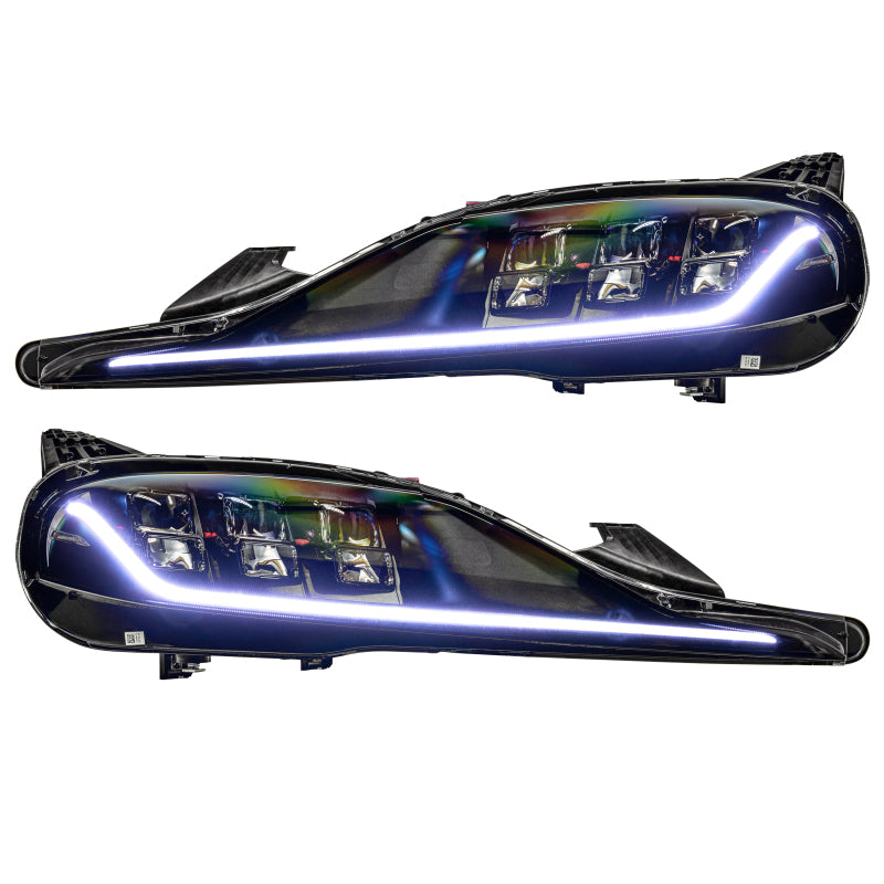 Load image into Gallery viewer, Oracle 20-21 Toyota Supra GR RGB+A Headlight DRL Upgrade Kit - ColorSHIFT w/ BC1 Controller
