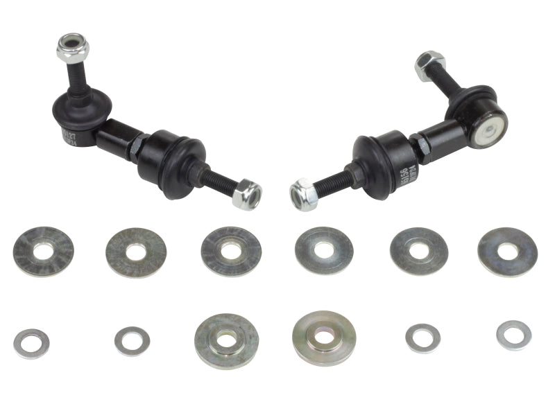 Load image into Gallery viewer, Whiteline 89-98 Nissan 240SX S13 &amp; S14 Front Swaybar link kit-adjustable ball end links
