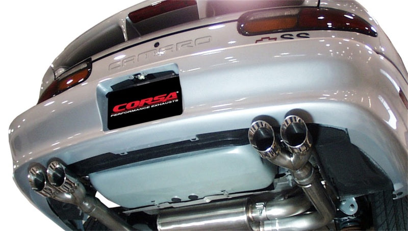 Load image into Gallery viewer, Corsa 98-02 Chevrolet Camaro Convertible Z28 5.7L V8 LS1 Polished Sport Cat-Back Exhaust
