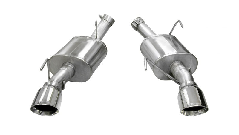Load image into Gallery viewer, Corsa 05-10 Ford Mustang Shelby GT500 5.4L V8 Polished Xtreme Axle-Back Exhaust
