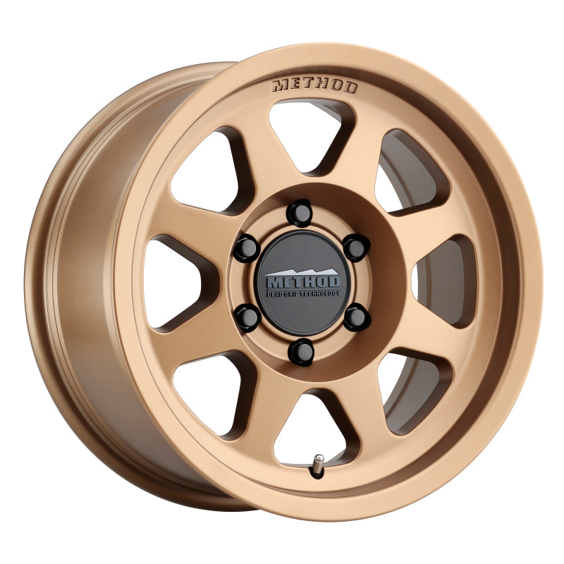 Load image into Gallery viewer, Method MR701 16x8 0mm Offset 6x5.5 106.25mm CB Method Bronze Wheel
