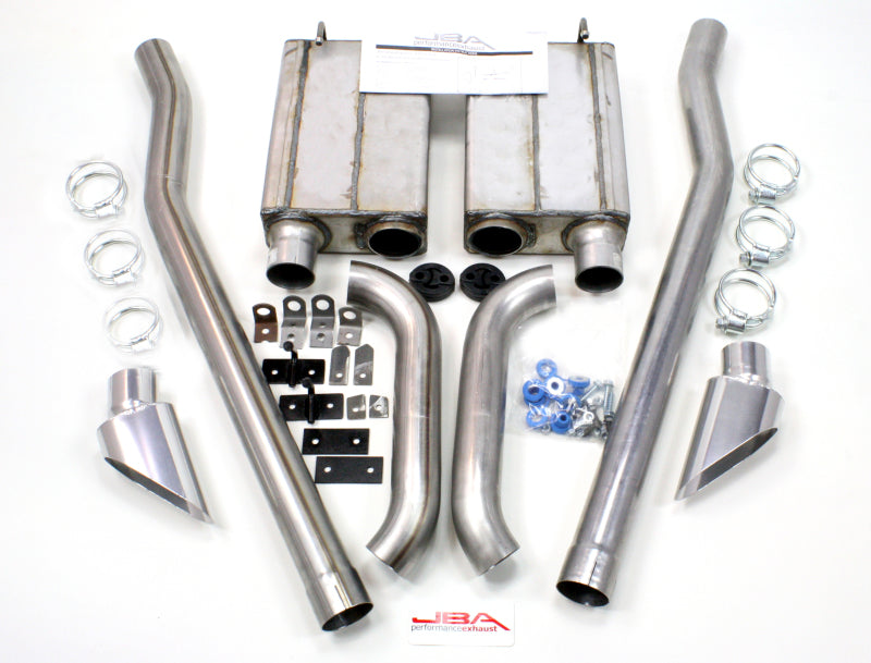 Load image into Gallery viewer, JBA 65-70 Ford Mustang 260-428 409SS Eleanor Style Dual Side Header Back Exhaust
