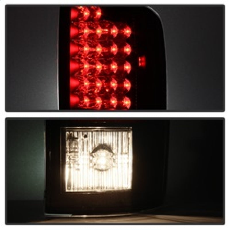 Load image into Gallery viewer, Spyder Dodge Ram 07-08 1500/Ram 07-09 2500/3500 LED Tail Lights Black ALT-YD-DRAM06-LED-BK
