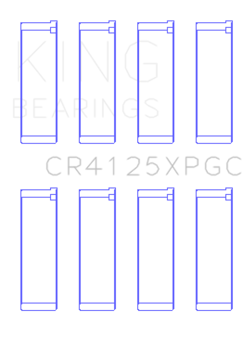 Load image into Gallery viewer, King Subaru EJ20/EJ22/EJ25 (Size .026) pMaxKote Performance Rod Bearing Set
