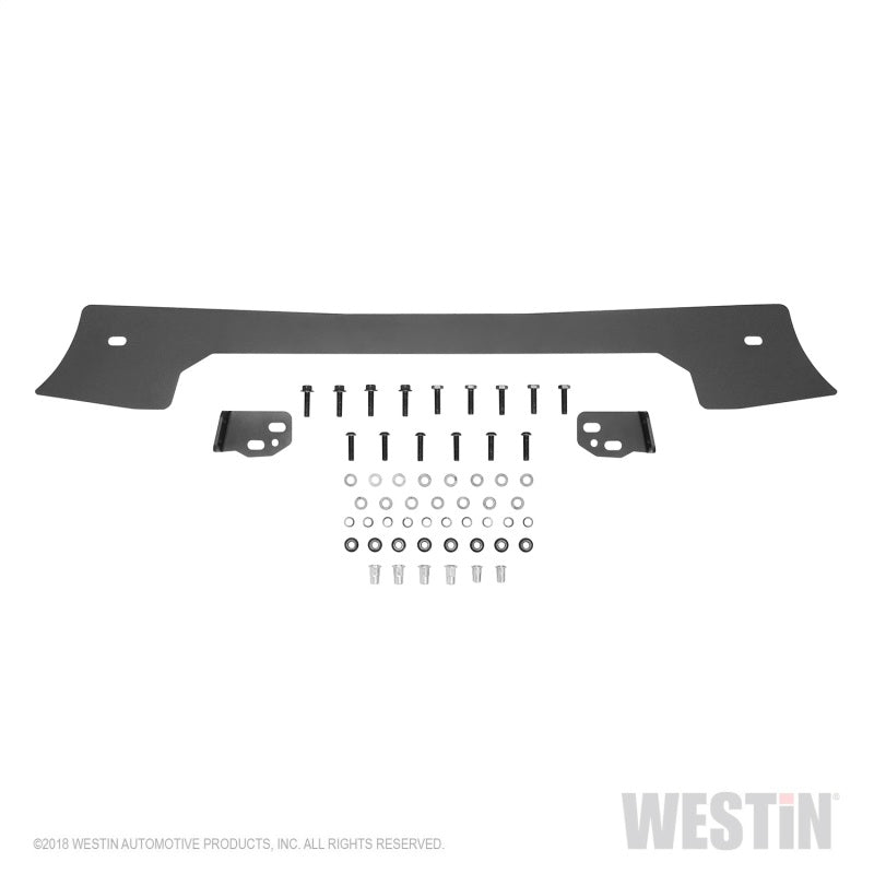 Load image into Gallery viewer, Westin 18-19 Jeep Wrangler JL Front Bumper Skid Plate - Textured Black
