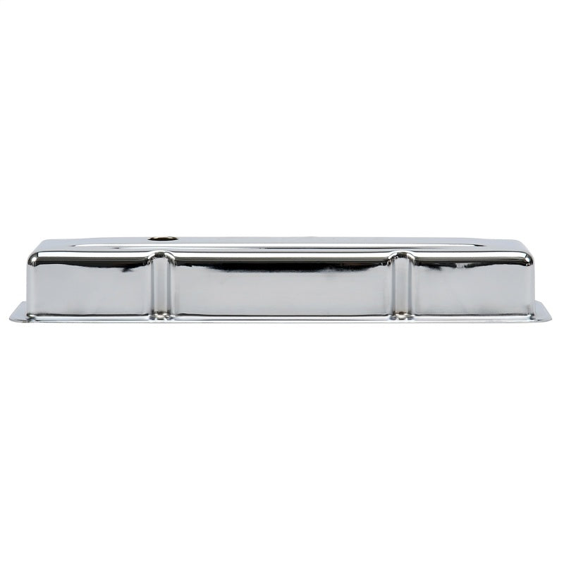 Load image into Gallery viewer, Edelbrock Valve Cover Signature Series Chevrolet 1959-1986 262-400 CI V8 Low Chrome
