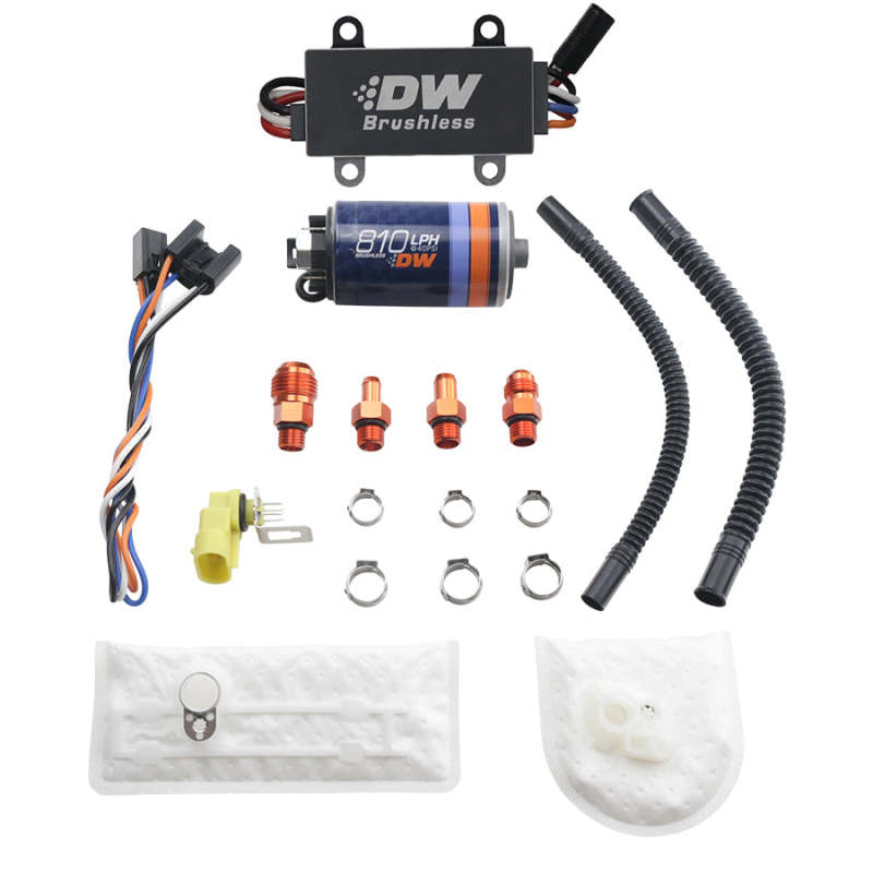 Load image into Gallery viewer, Deatschwerks DW810 Brushless 810lph In-Tank Brushless Fuel Pump w/ 9-1002 + Dual Speed Controller
