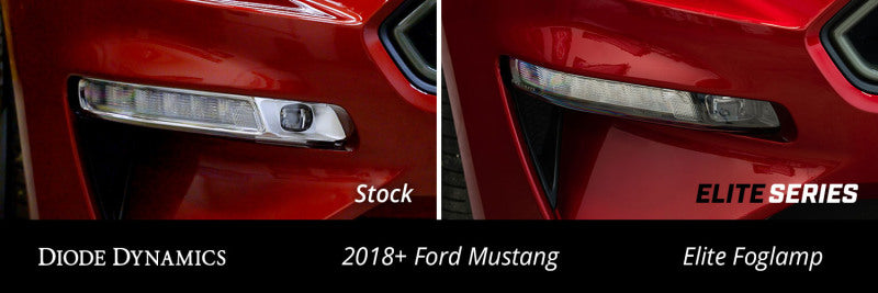 Load image into Gallery viewer, Diode Dynamics Elite Series Combination Fog Lamp for 18-21 Ford Mustang - Cool - White (Pair)

