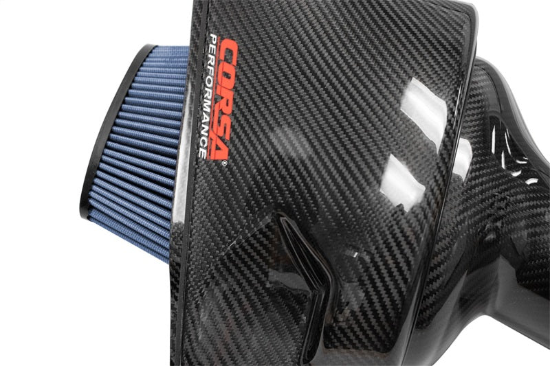 Load image into Gallery viewer, Corsa 15-19 Corvette C7 Z06 MaxFlow Carbon Fiber Intake with Oiled Filter
