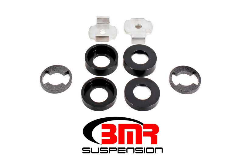 Load image into Gallery viewer, BMR 15-17 S550 Mustang Cradle Bushing Lockout Kit Level 1 - Black
