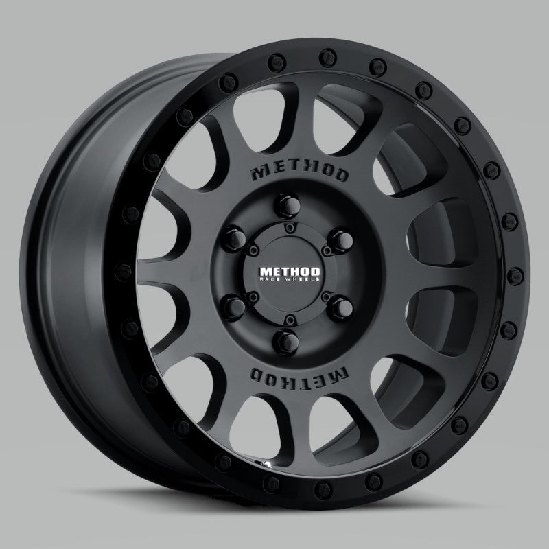 Load image into Gallery viewer, Method MR305 NV 17x8.5 0mm Offset 5x5 94mm CB Double Black Wheel

