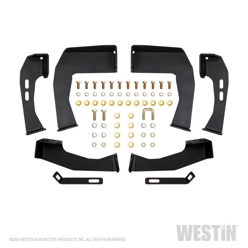 Load image into Gallery viewer, Westin 04-13 Chevy Silverado 1500 Crew Cab 2004-2013 HDX Drop Nerf Step Bars - Textured Black
