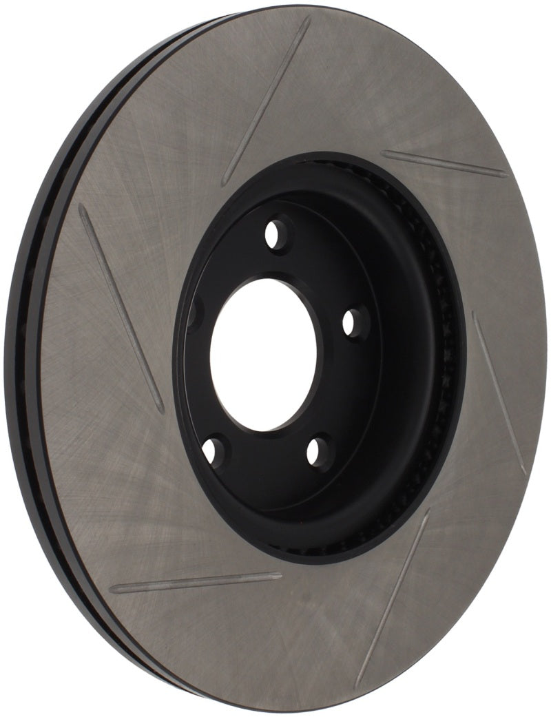 Load image into Gallery viewer, StopTech Power Slot 07-09 Mazdaspeed3 Slotted Left Front Rotor
