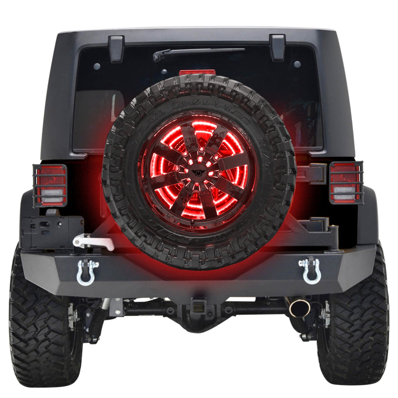 Oracle LED Illuminated Wheel Ring 3rd Brake Light - Red - Fuel