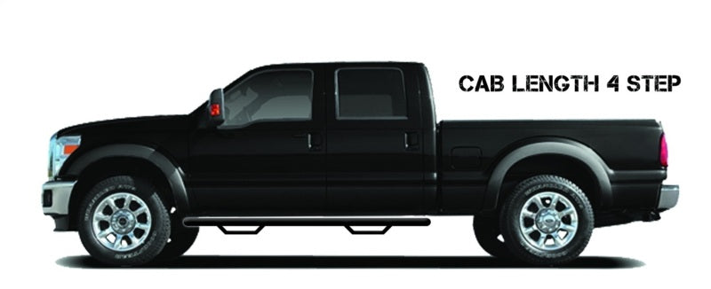 Load image into Gallery viewer, N-Fab Nerf Step 15.5-17 Dodge Ram 1500 Crew Cab - Gloss Black - Cab Length - 3in
