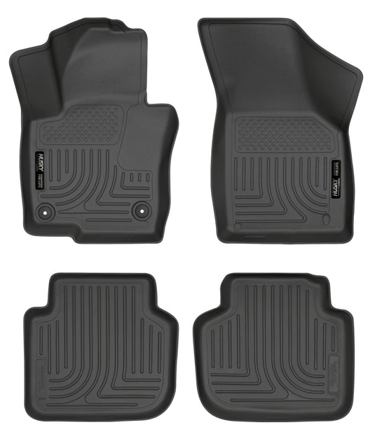 Husky Liners 2012 Volkswagen Passat WeatherBeater Combo Black Floor Liners