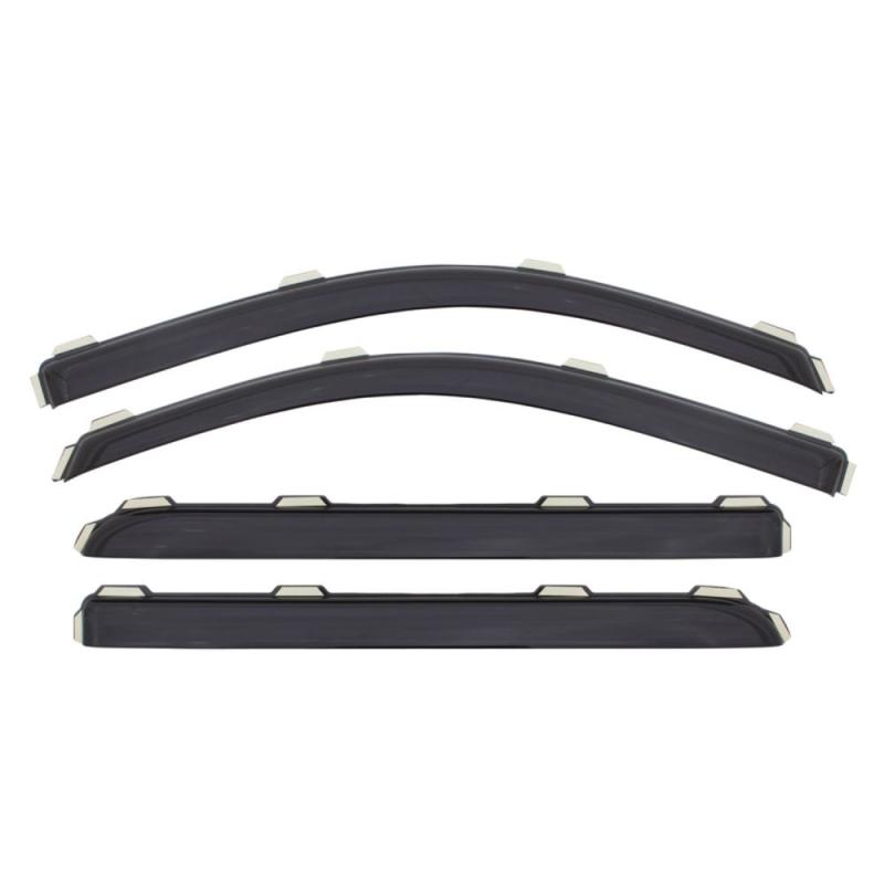Load image into Gallery viewer, AVS 13-18 Toyota Avalon Ventvisor In-Channel Front &amp; Rear Window Deflectors 4pc - Smoke
