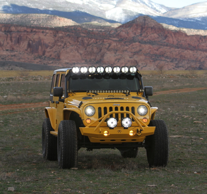 Load image into Gallery viewer, KC HiLiTES 07-18 Jeep JK 7in. Gravity LED Pro DOT Approved Replacement Headlight (Single)
