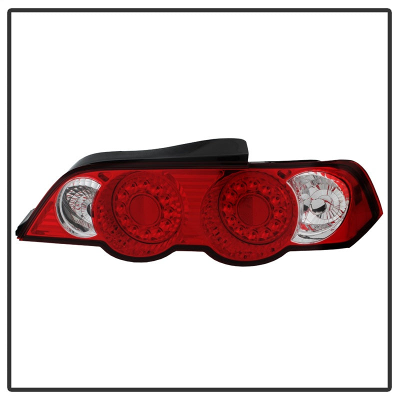 Load image into Gallery viewer, Spyder Acura RSX 02-04 LED Tail Lights Red Clear ALT-YD-ARSX02-LED-RC

