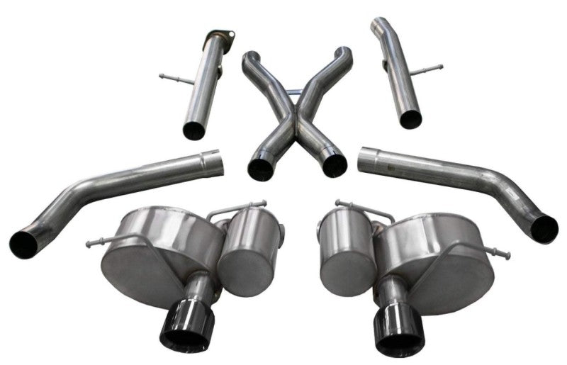 Load image into Gallery viewer, Corsa 12-20 Jeep Grand Cherokee SRT 2.75in Dual Rear Xtreme Cat-Back Exhaust - Black PVD Tip Finish
