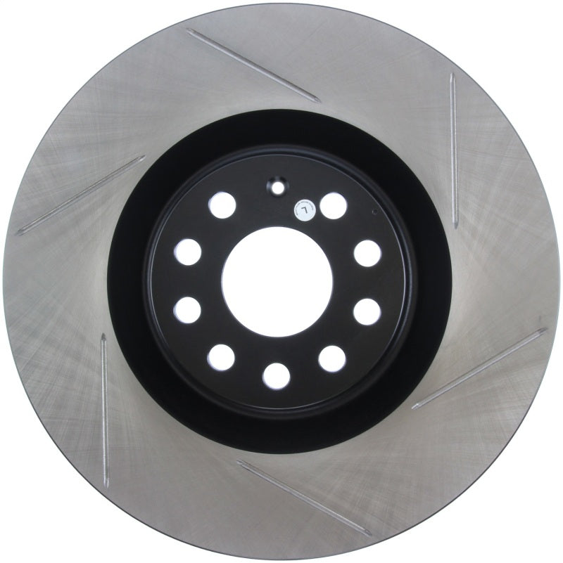 Load image into Gallery viewer, StopTech Power Slot 09 VW CC (Passat CC) / 06-09 Passat Front Left Slotted Rotor

