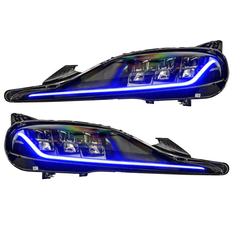 Load image into Gallery viewer, Oracle 20-21 Toyota Supra GR RGB+A Headlight DRL Upgrade Kit - ColorSHIFT w/ BC1 Controller
