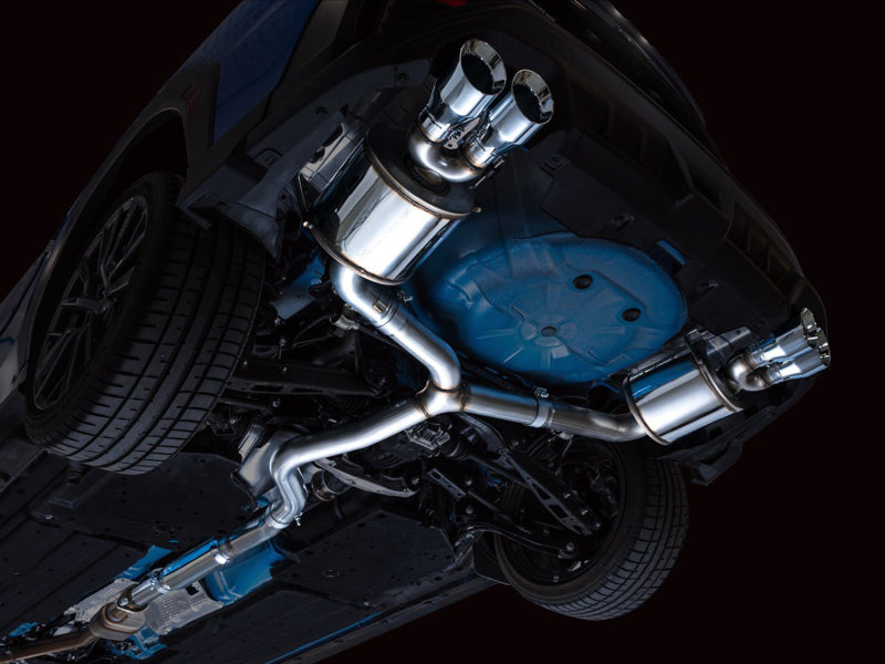 Load image into Gallery viewer, AWE Tuning 2022+ VB Subaru WRX Touring Edition Exhaust - Chrome Silver Tips
