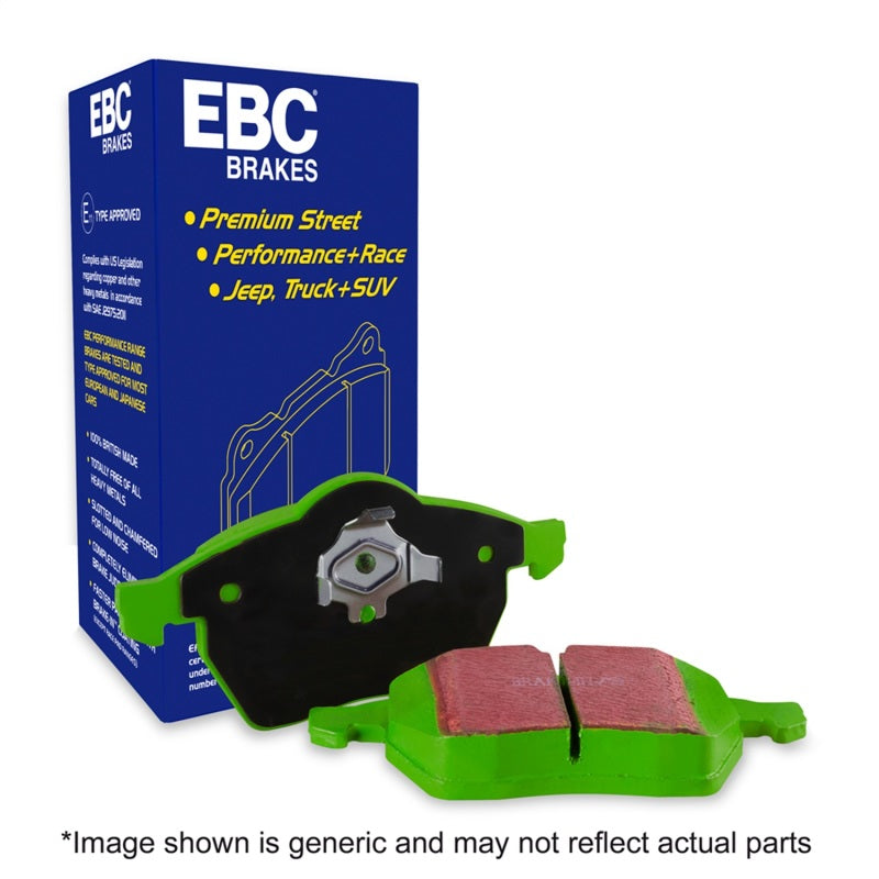 Load image into Gallery viewer, EBC 06-07 Infiniti QX56 5.6 (Akebono) Greenstuff Front Brake Pads
