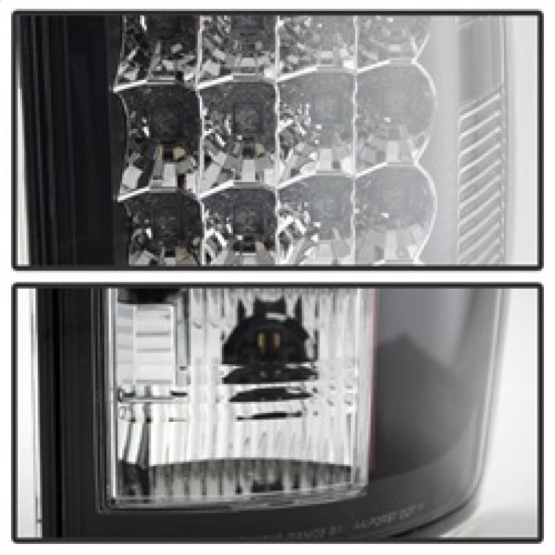 Load image into Gallery viewer, Spyder Dodge Ram 07-08 1500/Ram 07-09 2500/3500 LED Tail Lights Black ALT-YD-DRAM06-LED-BK

