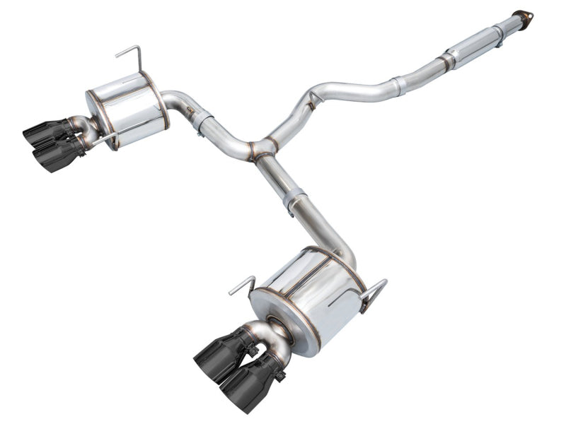 Load image into Gallery viewer, AWE Tuning 2022+ VB Subaru WRX Touring Edition Exhaust - Diamond Black Tips

