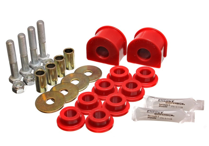 Load image into Gallery viewer, Energy Suspension 99-04 Ford F-150 Lightning 2WD Red Rear Sway Bar Bushing Set (Inc End Links)
