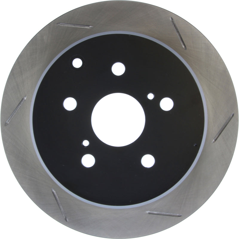 Load image into Gallery viewer, StopTech Power Slot 86-92 Supra ALL Rear Left SportStop Slotted Rotor
