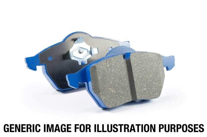 Load image into Gallery viewer, EBC 96-00 Lotus Esprit Turbo 2.0 Turbo GT3 Bluestuff Front Brake Pads
