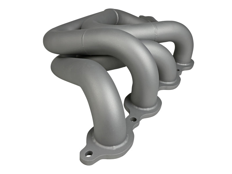 Load image into Gallery viewer, aFe Twisted 304SS Header 2020 Chevy Corvette (C8) 6.2L V8 - Titanium Ceramic Coated
