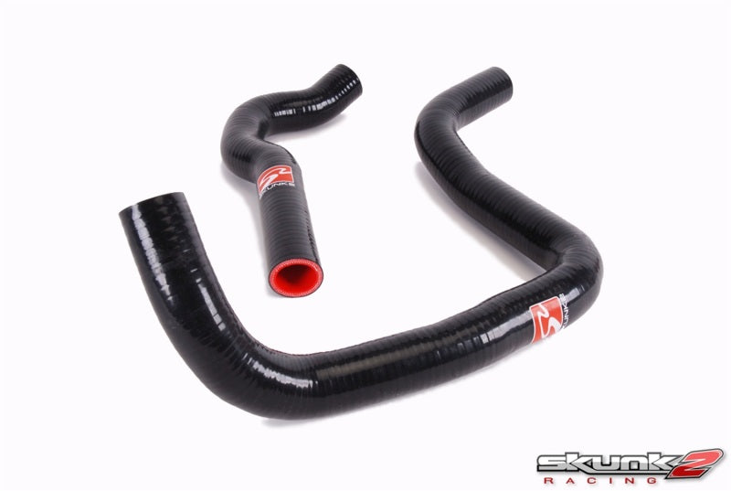 Load image into Gallery viewer, Skunk2 Honda/Acura B16A Engines Radiator Hose Kit (Blk/Rd 2 Hose Kit)
