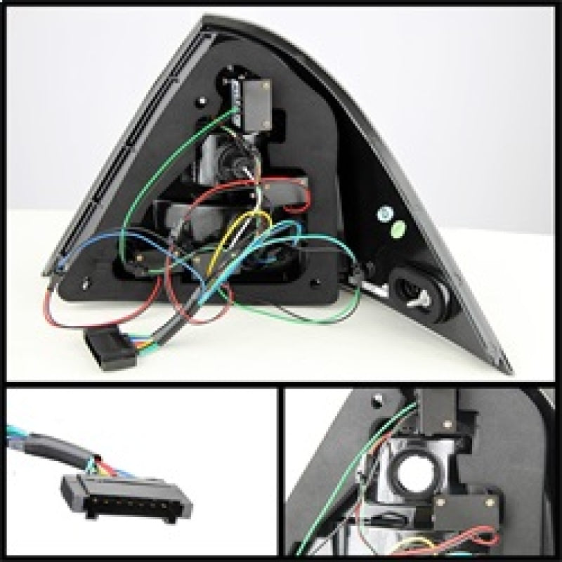 Load image into Gallery viewer, Spyder Mercedes Benz W203 C-Class 05-07 4DR Sedan LED Tail Lights Smoke ALT-YD-MBZC05-LED-SM
