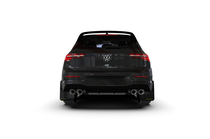 Load image into Gallery viewer, Rally Armor 2022 MK8 Volkswagen Golf GTI/R Black UR Mud Flap w/ Blue Logo
