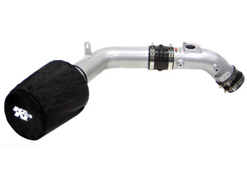 KN Performance Intake Kit TYPHOON; MAZDA 6, L4-2.3L, 03-06; SILVER Fuel  Injector Connection