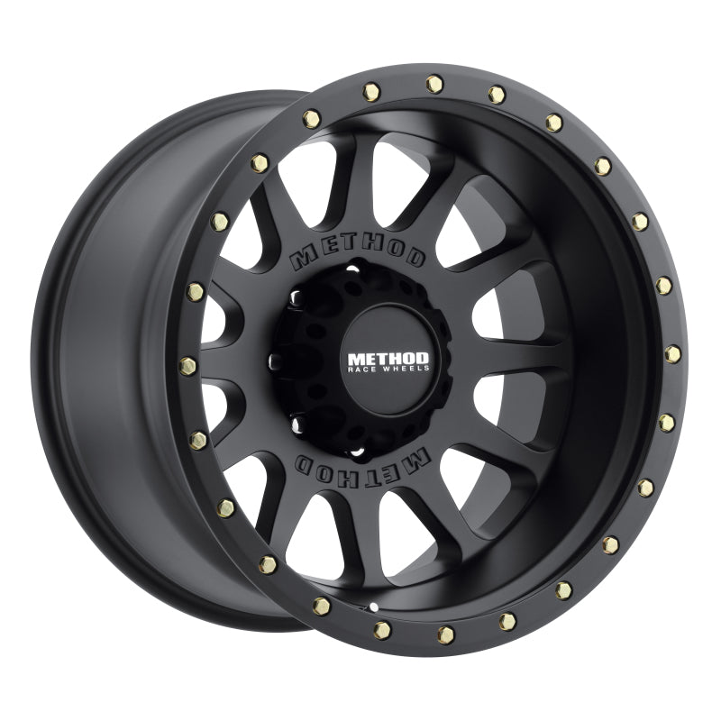 Load image into Gallery viewer, Method MR605 NV 20x10 -24mm Offset 8x6.5 121.3mm CB Matte Black Wheel
