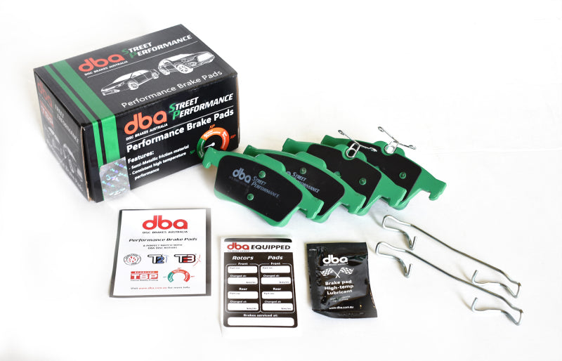 Load image into Gallery viewer, DBA 03-06 EVO / 04-09 STi / 03-07 350Z Track Edition/G35 w/ Brembo SP500 Rear Brake Pads
