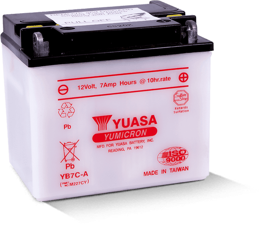 Yuasa YB7C-A Yumicron 12 Volt Battery