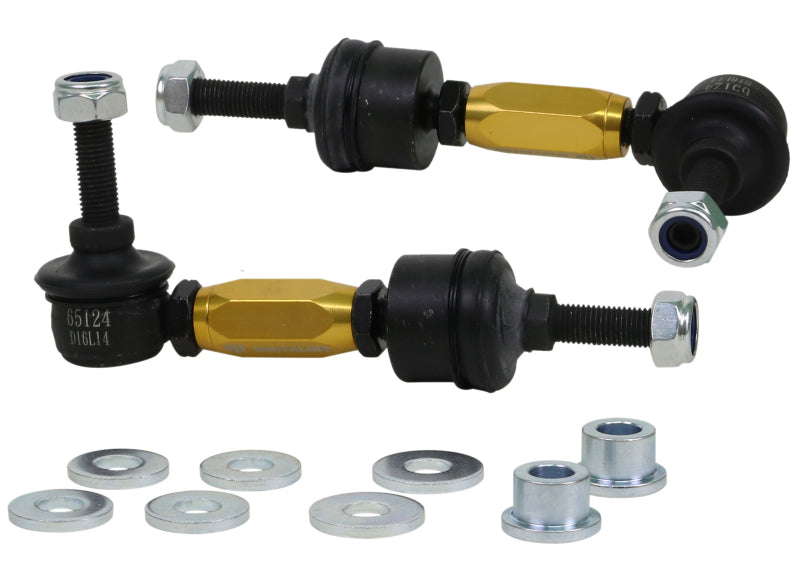 Load image into Gallery viewer, Whiteline 2012+ Ford Focus ST Rear Adjustable Heavy Duty Sway Bar Link Kit
